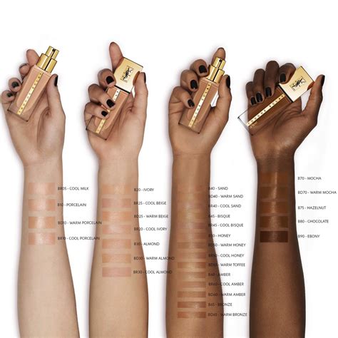 ysl teint touche eclat foundation br10|ysl touche eclat concealer shades.